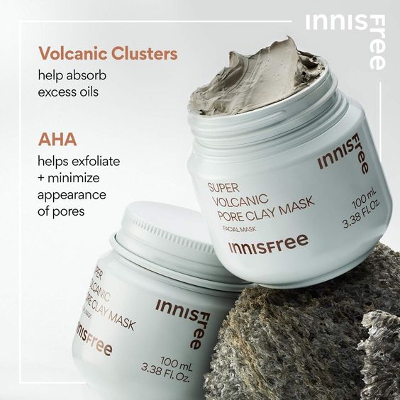 Innisfree Super Volcanic Pore Clay Mask Deluxe Travel Size