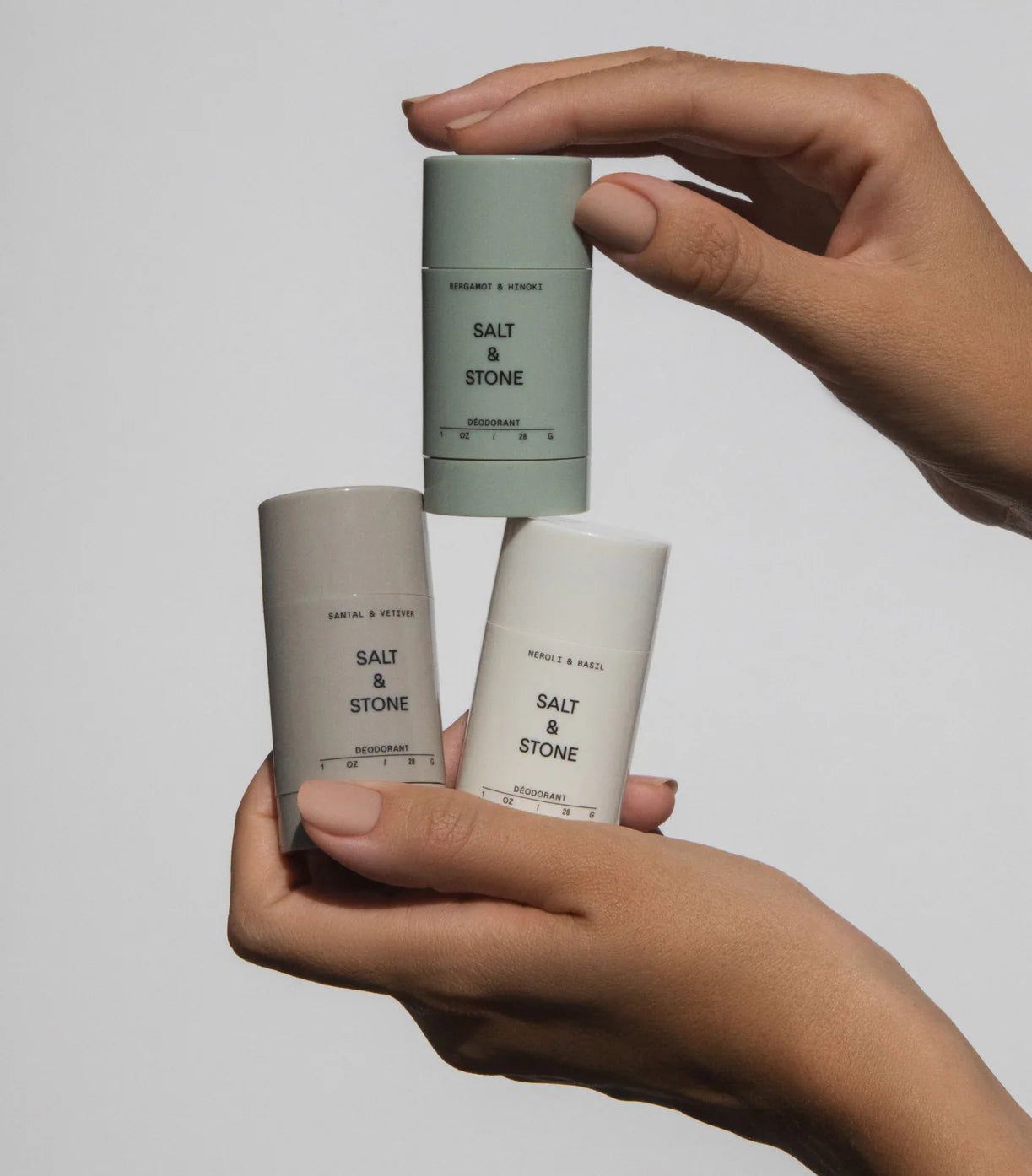 SALT & STONE Mini Deodorant Discovery Set (INDIVIDUAL)