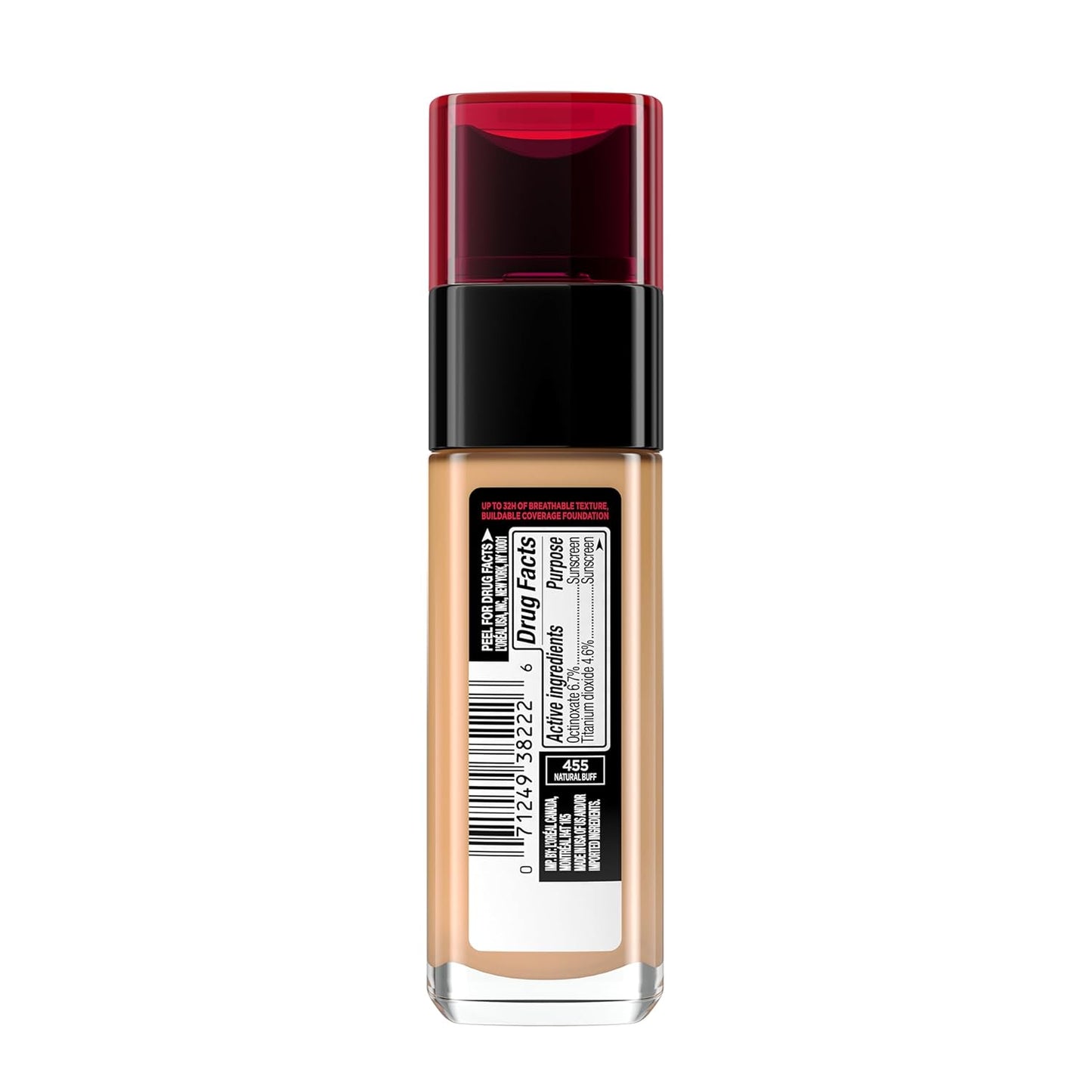 L'Oreal Infallible Foundation Breathable Liquid 24H Fresh Wear