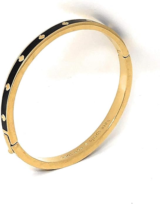 Kate Spade - Spot The Spade Enamel Hinged Bangle -
