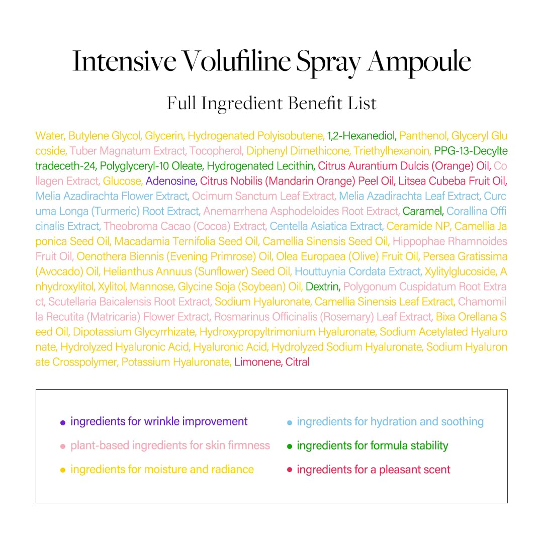 d'Alba - Intensive Volufiline Spray Ampoule
