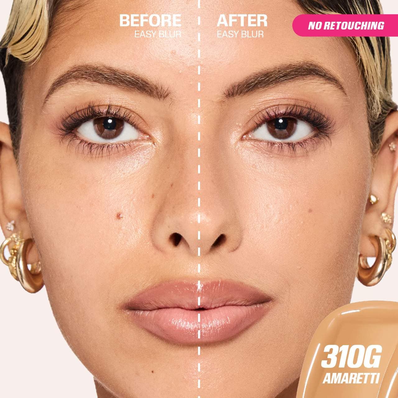 Huda Beauty - Easy Blur Natural Airbrush Foundation with Niacinamide (Full Size)