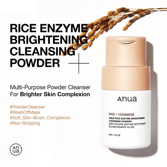 ANUA - Rice Enzyme Brightening Cleansing Powder - Brandz On Demand - Premium, 100% Original Beauty and Lifestyle Products - Pakistan