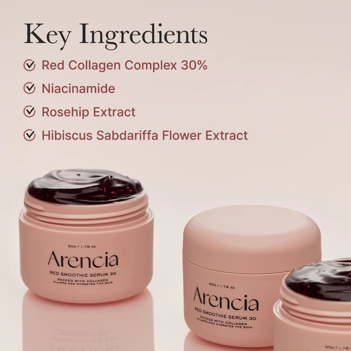 Arencia - Overnight Red Smoothie Face Mask Serum