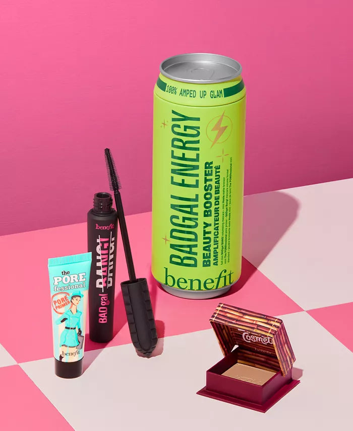 Benefit Cosmetics 3-Pc. BADgal Energy Mascara, Primer & Bronzer Set