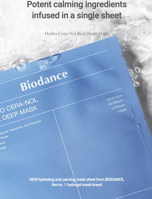 Biodance - Hydro Cera-Nol Real Deep Mask - ( Single Sheet ) - Brandz On Demand - Premium, 100% Original Beauty and Lifestyle ProductsΒ - Pakistan