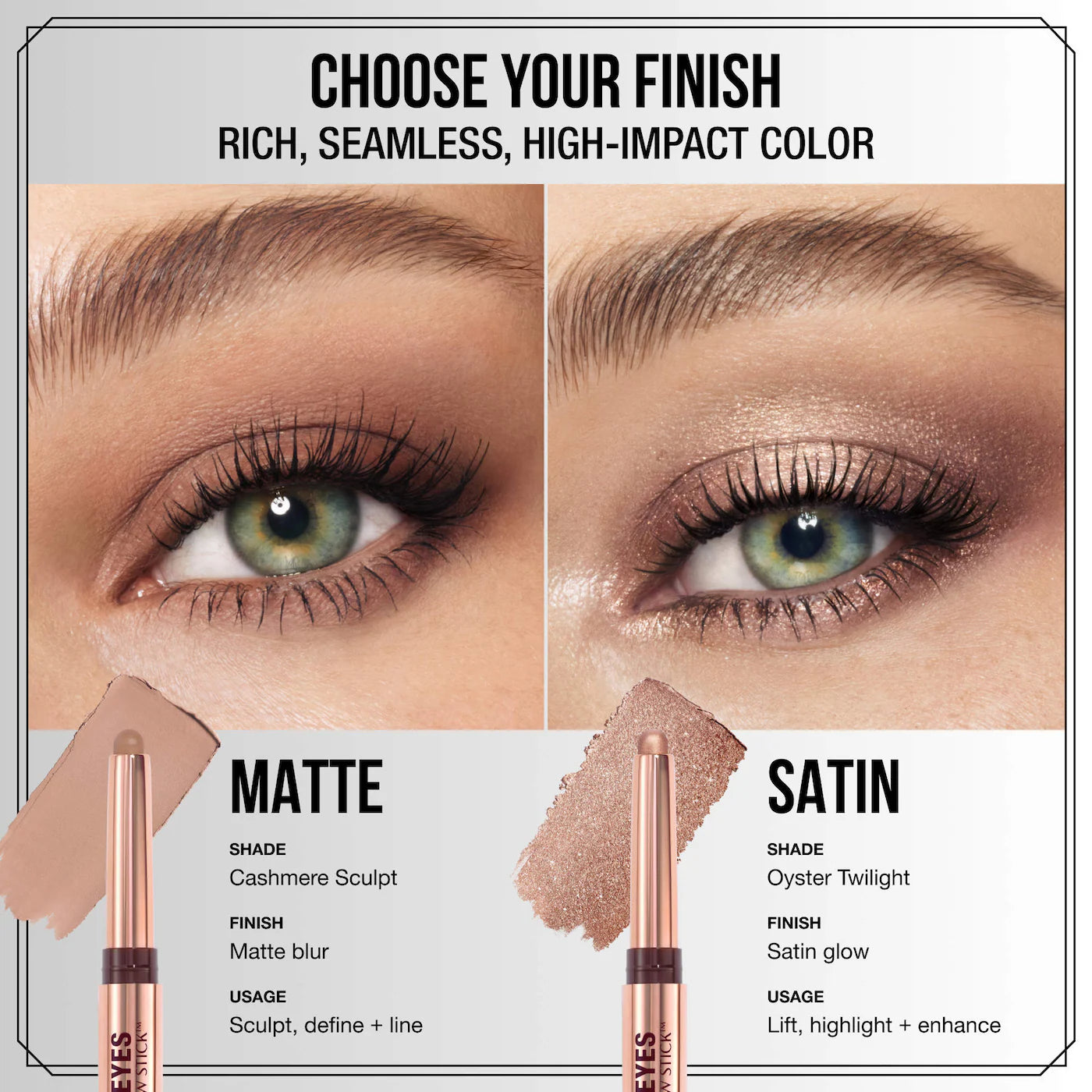 Charlotte Tilbury - Exagger-Eyes Waterproof Eyeshadow Crayon Stick
