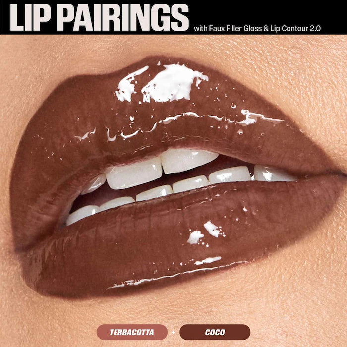 HUDA BEAUTY Juicy Bombshell Lip Gloss + Liner Set
