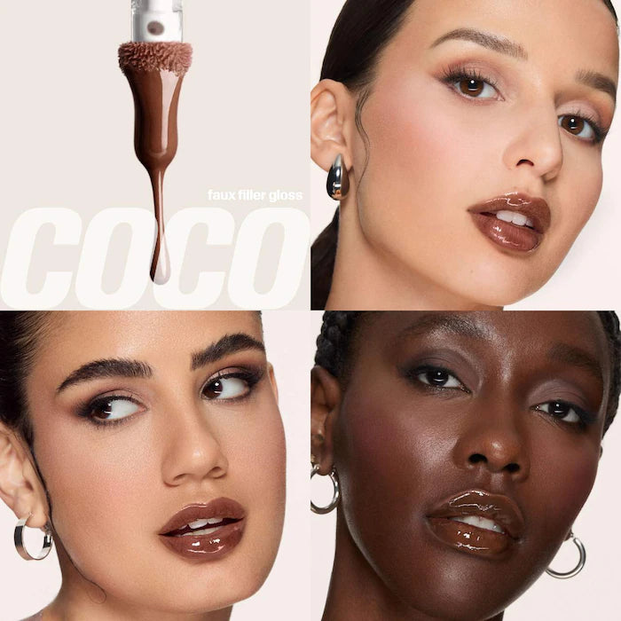 HUDA BEAUTY Juicy Bombshell Lip Gloss + Liner Set