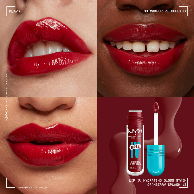 NYX - Lip I.V. Hydrating Lip Gloss Stain