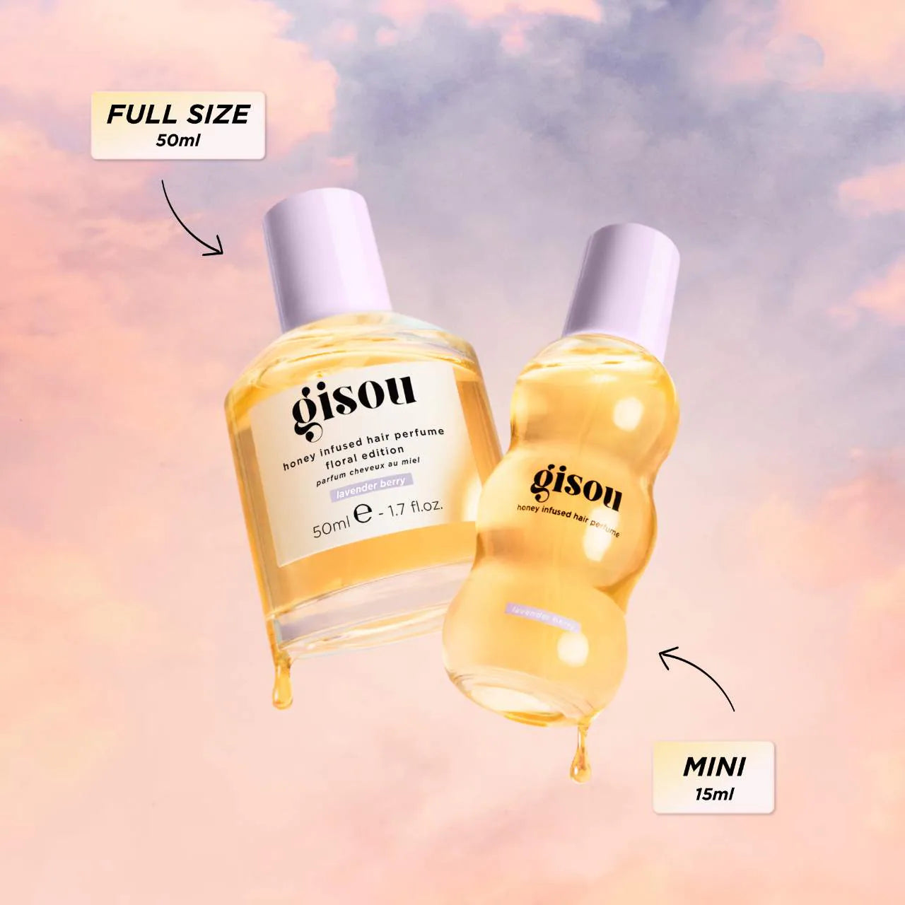 Gisou - Honey Infused Hair Perfume Lavender Berry