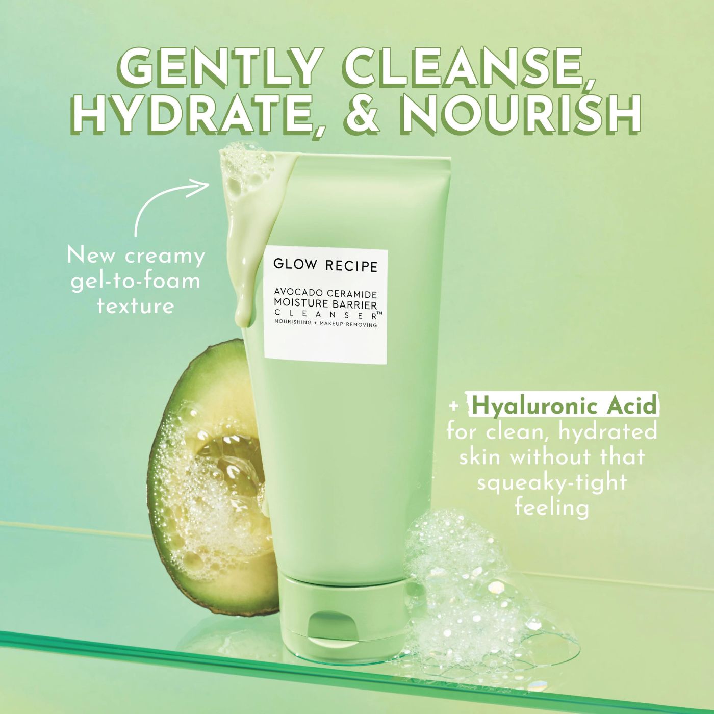 Glow Recipe Avocado Ceramide Moisture Barrier Cleanser