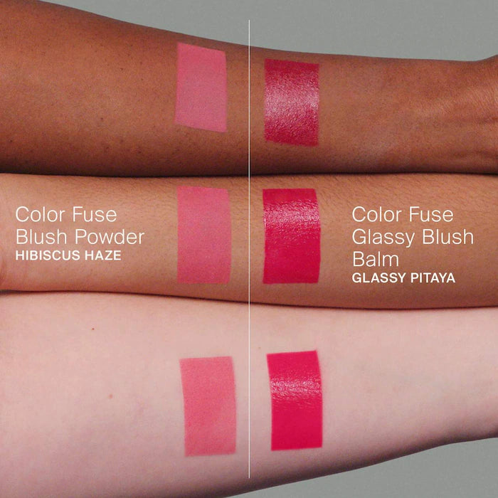 HAUS LABS BY LADY GAGA Color Fuse Glassy Blush Balm Stick + Powder Blush Set