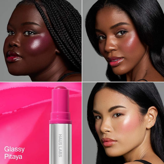 HAUS LABS BY LADY GAGA Color Fuse Glassy Blush Balm Stick + Powder Blush Set - Brandz On Demand - Premium, 100% Original Beauty and Lifestyle ProductsΒ - Pakistan