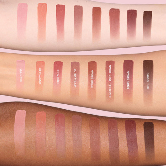 huda beauty liquid matte lipstick shades