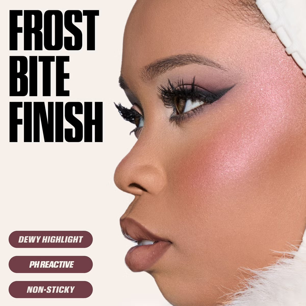 HUDA BEAUTY Icy Nude PH Face Gloss