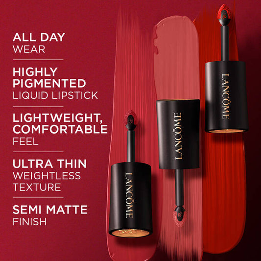 Lancome - L’Absolu Rouge Drama Ink Semi-Matte Liquid Lipstick