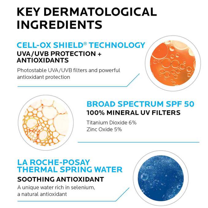 La Roche-Posay - Anthelios Mineral Zinc Oxide Sunscreen SPF 50