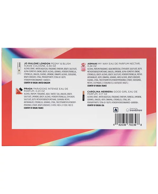 Women's Floral Fragrance Sampler Set,