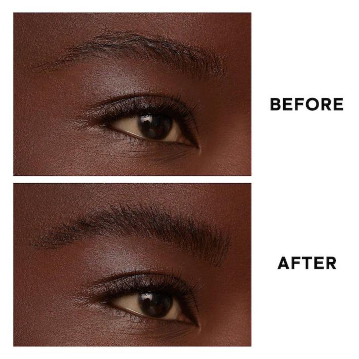 Travel-size brow wax in purse - touch-up ready