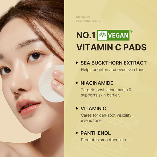 Medicube Deep Vita C Pad - Brandz On Demand - Premium, 100% Original Beauty and Lifestyle Products - Pakistan