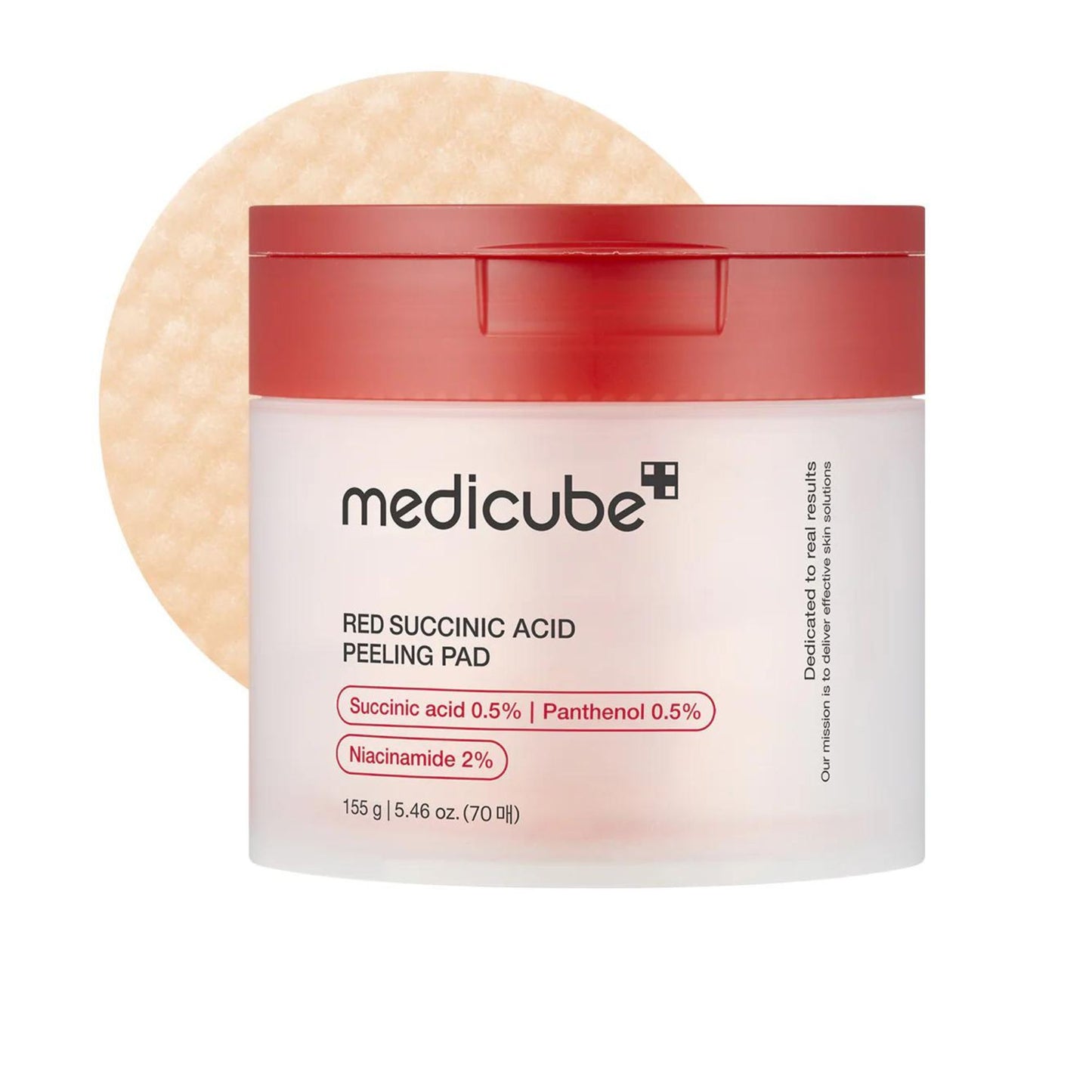Medicube - Red Succinic Acid Panthenol Facial Peeling Pads