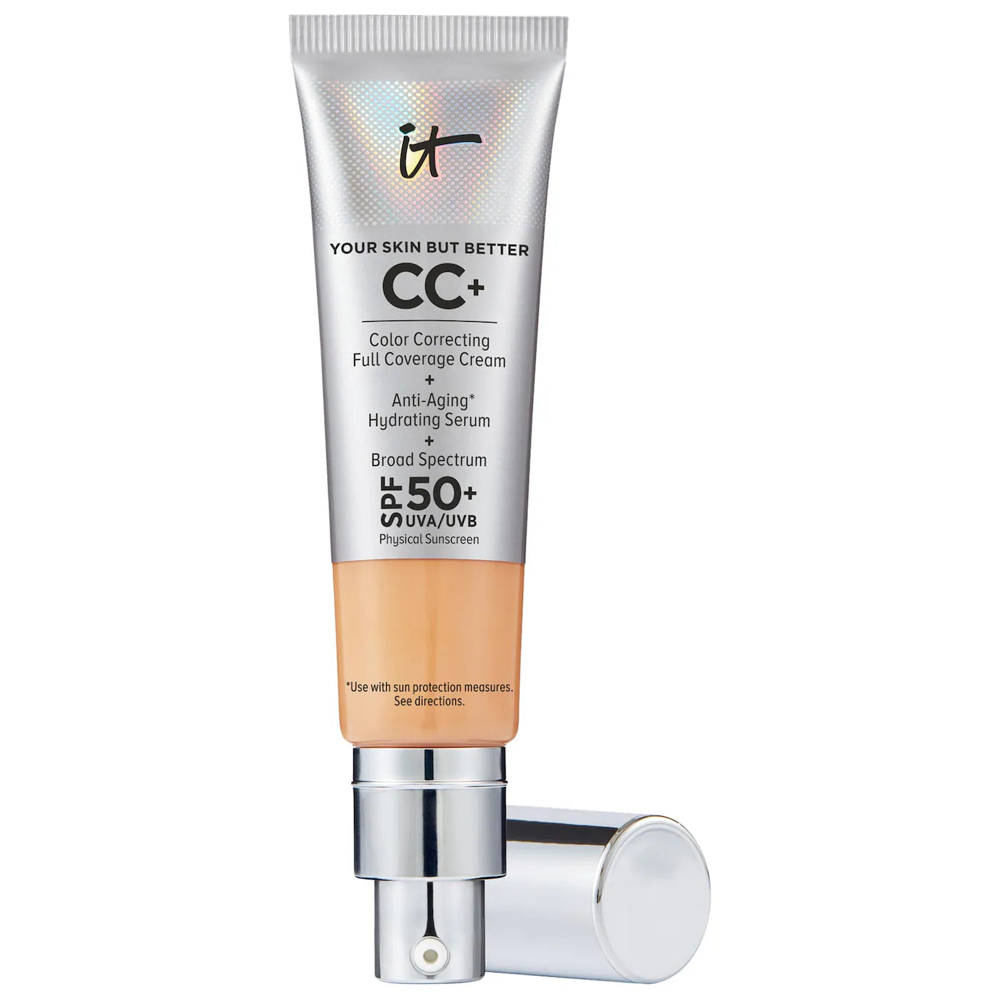 IT Cosmetics - CC+ Cream Full-Coverage Foundation with SPF 50+
