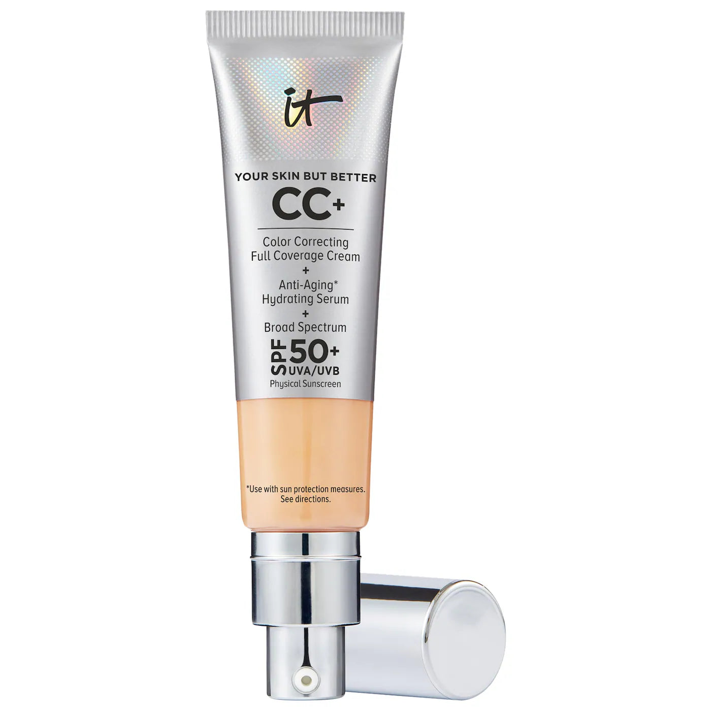 IT Cosmetics - CC+ Cream Full-Coverage Foundation with SPF 50+