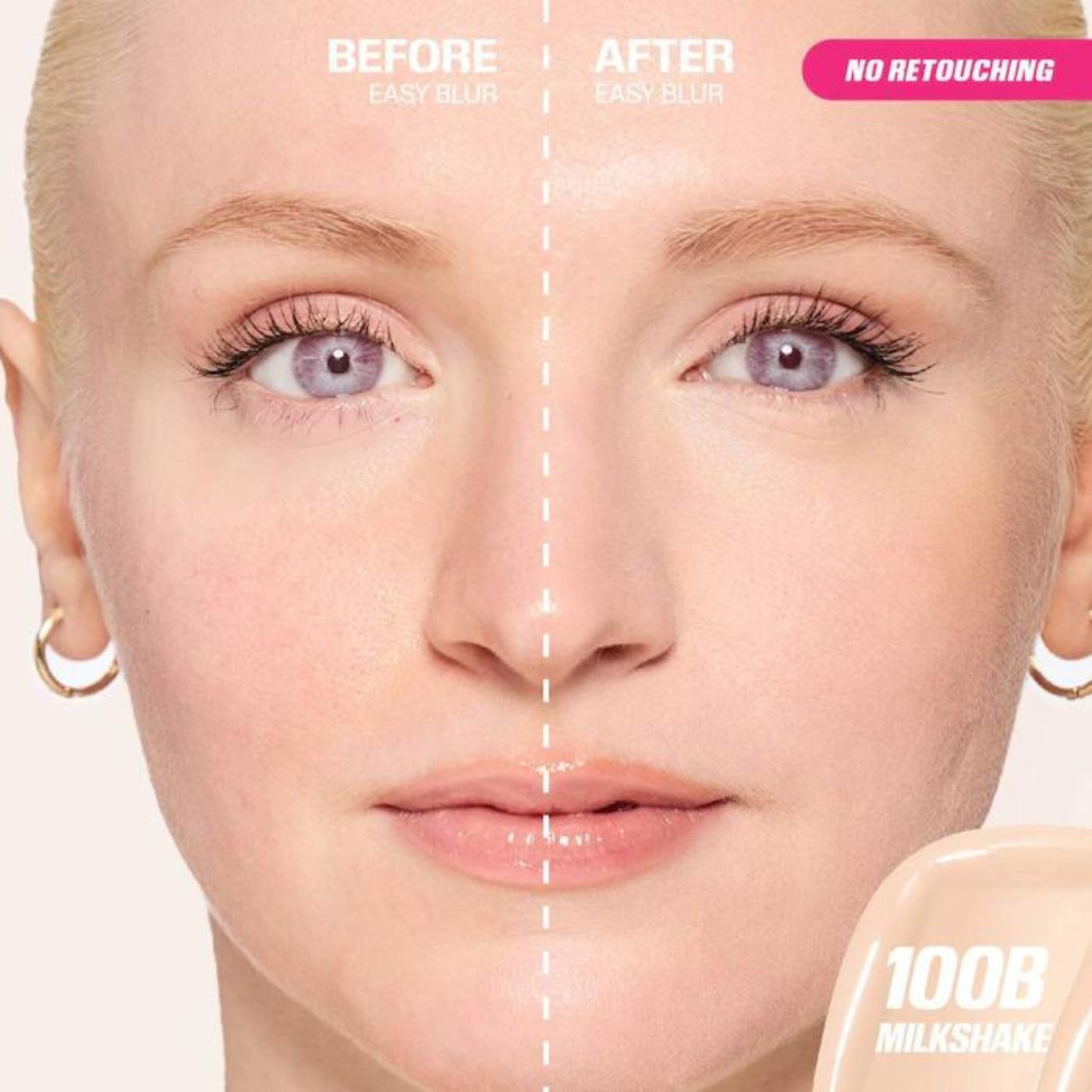 Huda Beauty - Easy Blur Natural Airbrush Foundation with Niacinamide (Full Size)