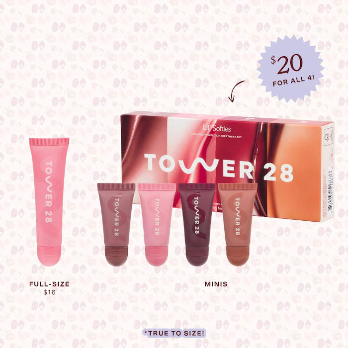 Tower 28 Beauty Mini Lil Softies Tinted Lip Treatment Set