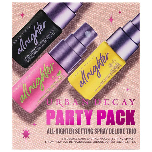 Urban Decay Mini Party Pack All Nighter Setting Spray Trio - Holiday Makeup Set (INDIVIDUAL)