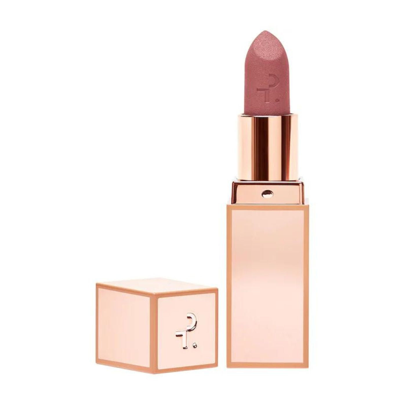 Pakistani model wearing She's Independent mauve lipstick