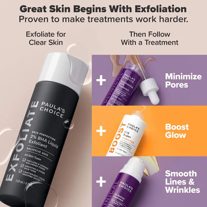 Paula's Choice Skin Perfecting 2% BHA Liquid Exfoliant for Clear Skin