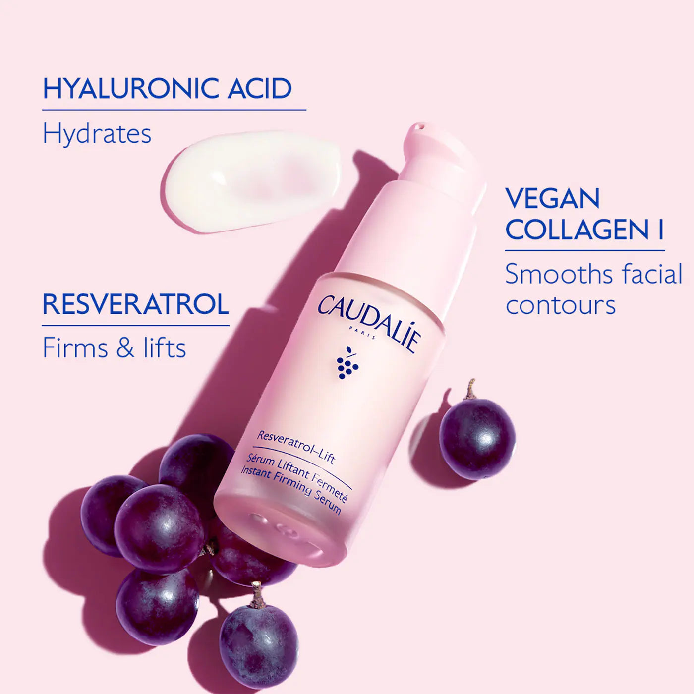 Caudalie Resveratrol Lift Instant Firming Refillable Retinol Alternative Serum