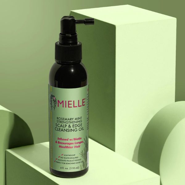 MIELLE - Rosemary Mint Scalp & Edge Cleansing Oil