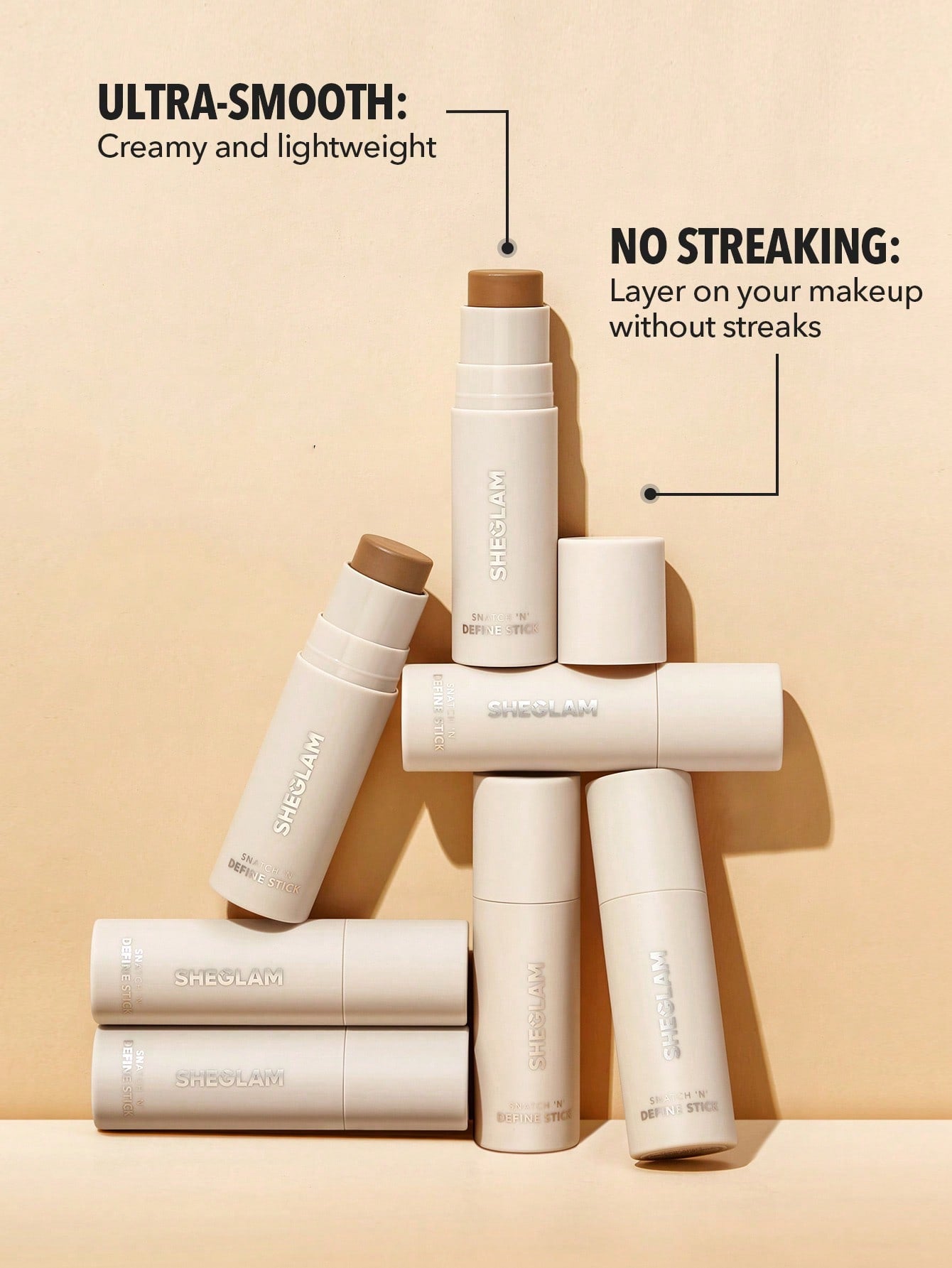 sheglam Snatch 'n' Define Contour Stick colors