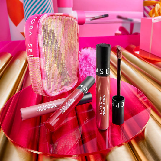 Sephora - 5pc Cream Lip Stain Makeup Gift Set - Brandz On Demand - Premium, 100% Original Beauty and Lifestyle Products - Pakistan