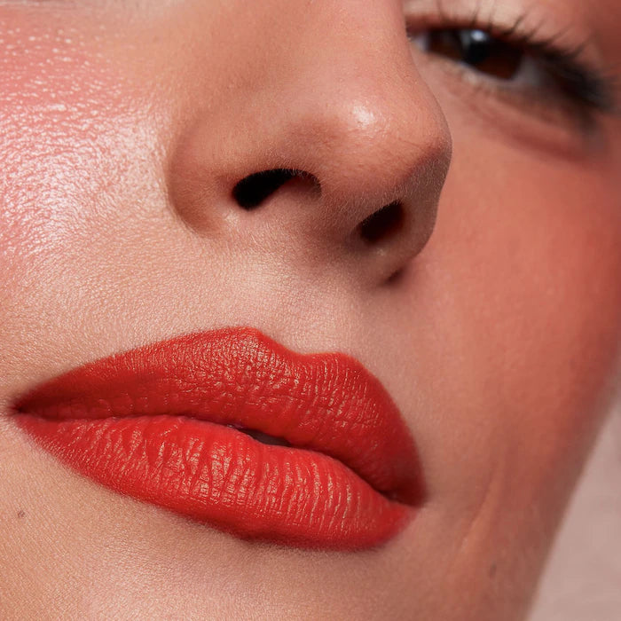 Patrick TA suede lipstick bullet - luxury matte packaging