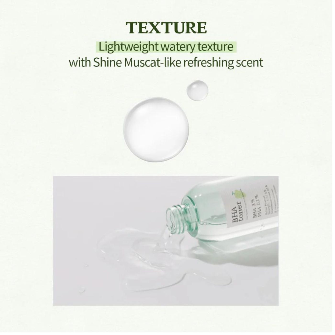 SKINFOOD - Shine Muscat BHA 2% Toner Mini