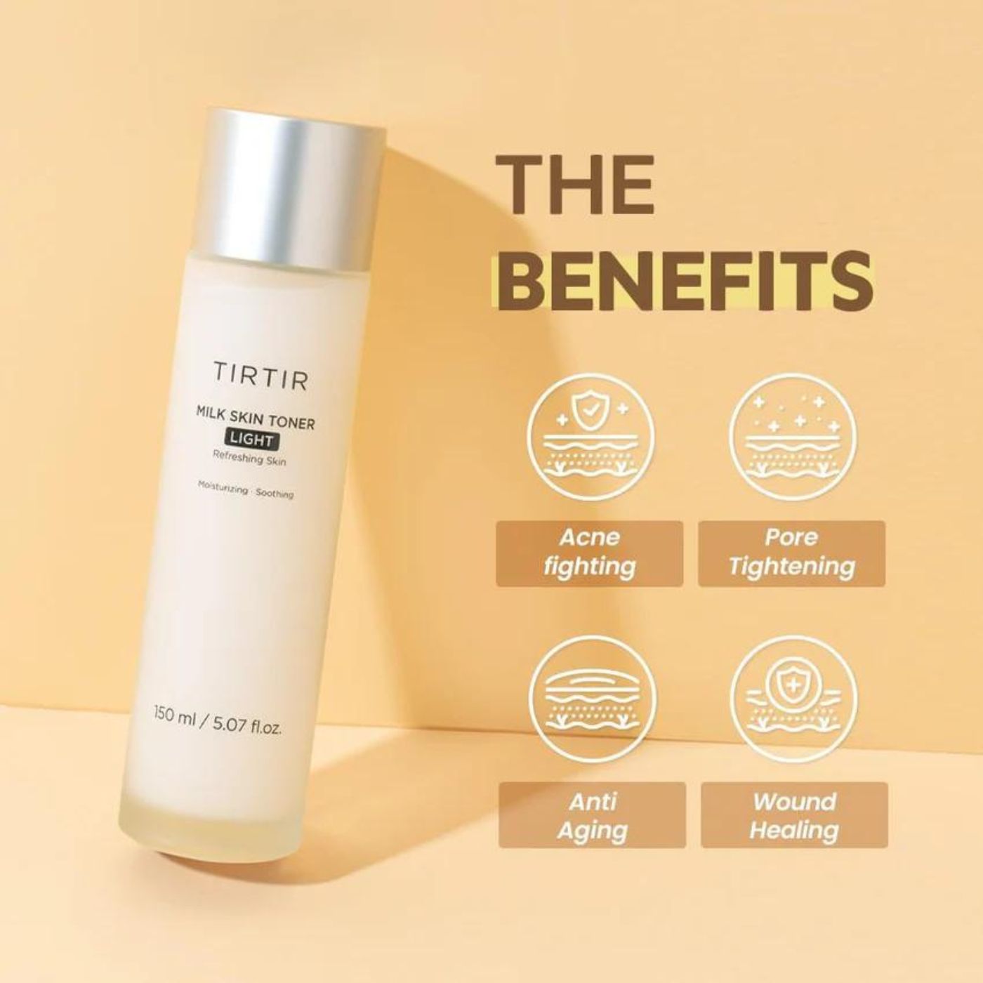 TIRTIR - Milk Skin Toner Light Trial Size