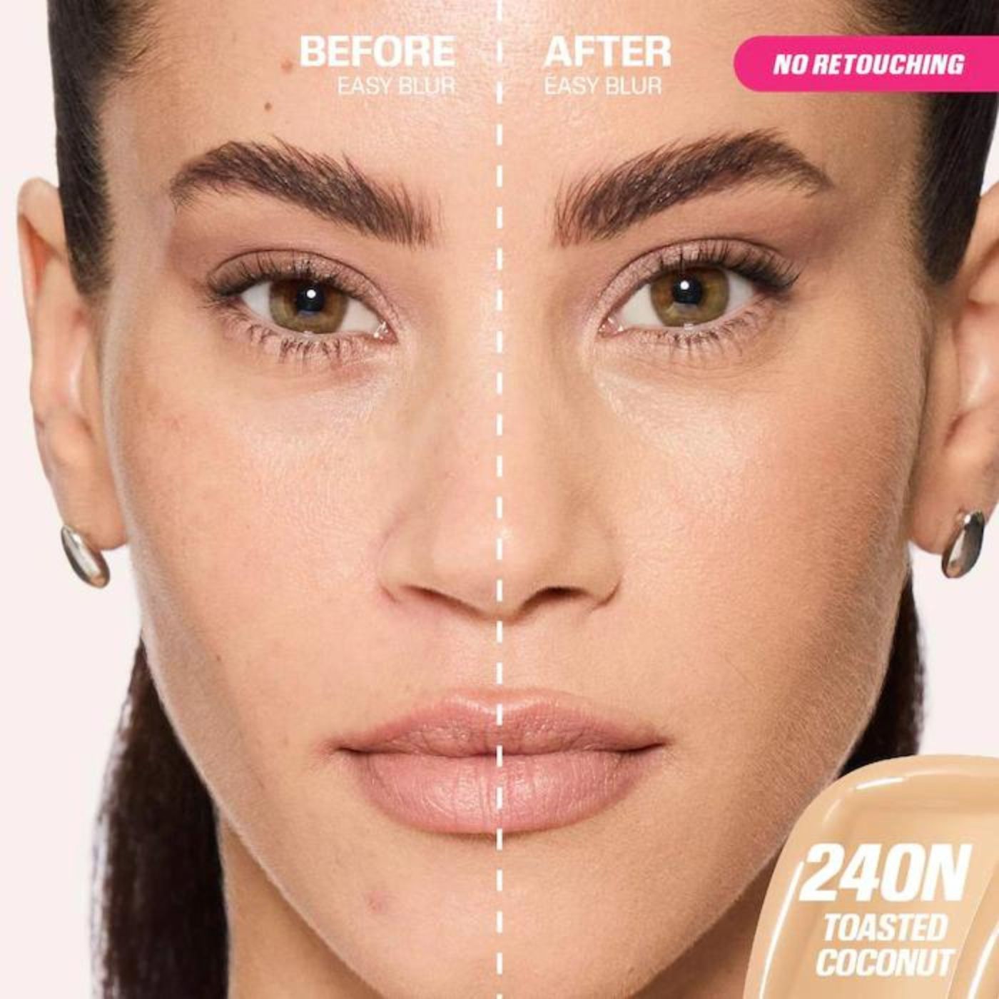 Huda Beauty - Easy Blur Natural Airbrush Foundation with Niacinamide (Full Size)