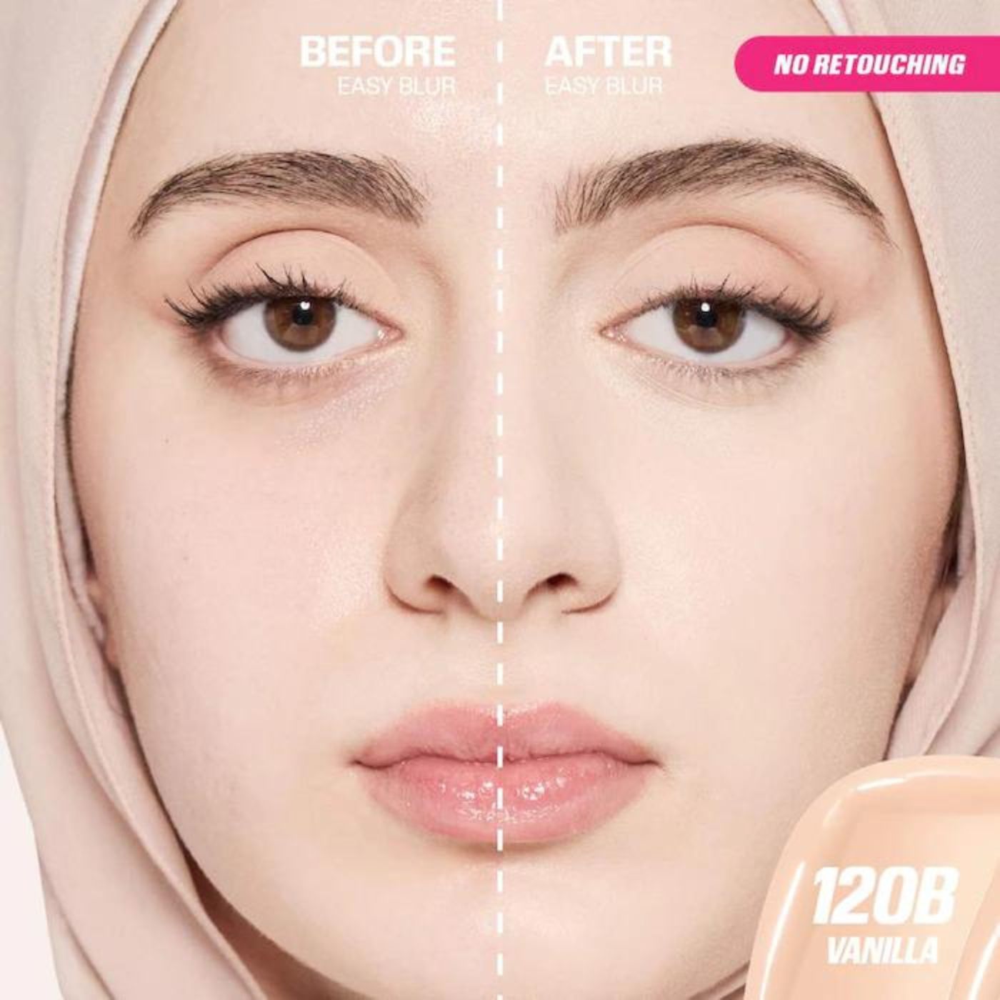 Huda Beauty - Easy Blur Natural Airbrush Foundation with Niacinamide (Full Size)