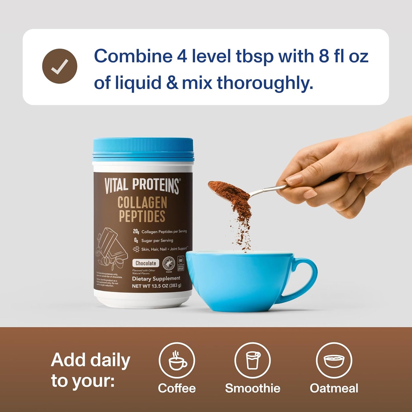 Vital Proteins - Chocolate Collagen Peptides