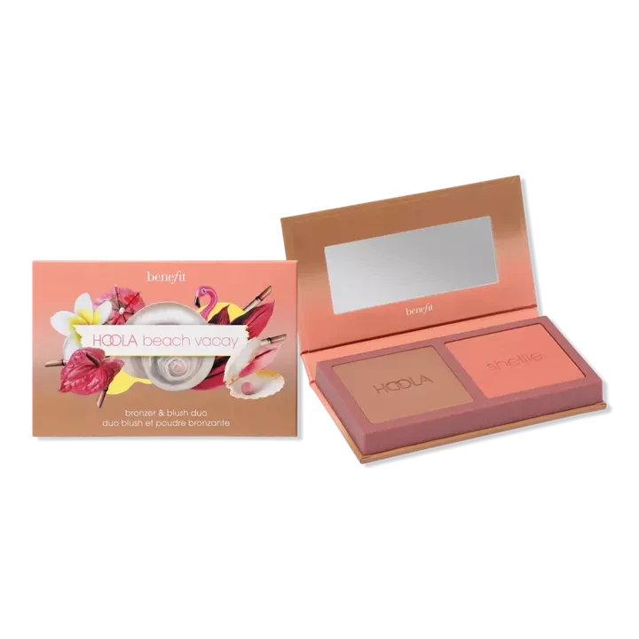 Benefit Cosmetics Hoola & WANDERful World Duo Mini Bronzer & Blush Palette