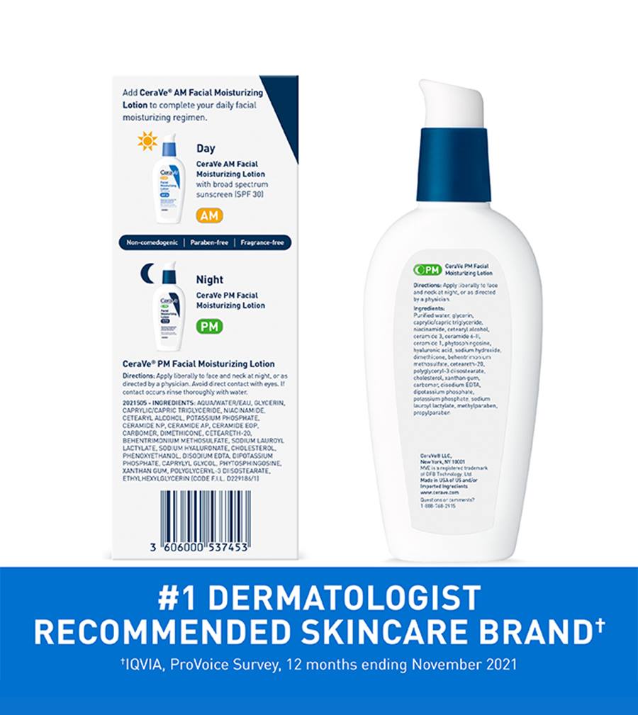 CeraVe - PM Facial Moisturizing Lotion