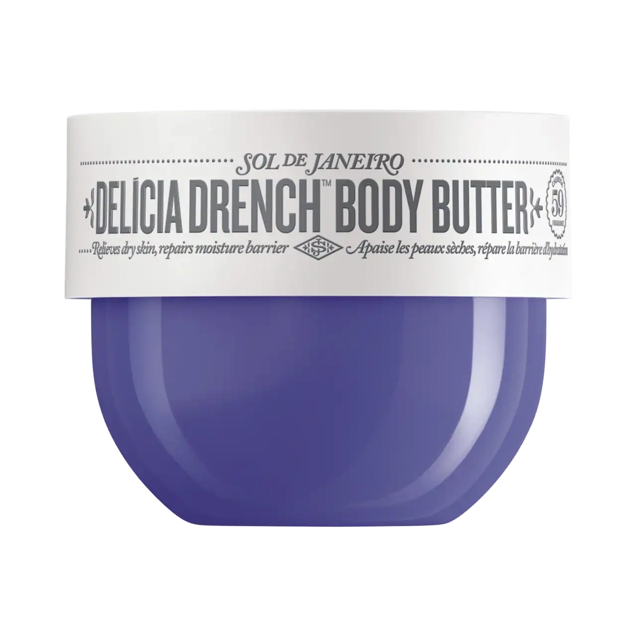 Sol de Janeiro Body Butter for Intense Moisture and Skin Barrier Repair Travel Size