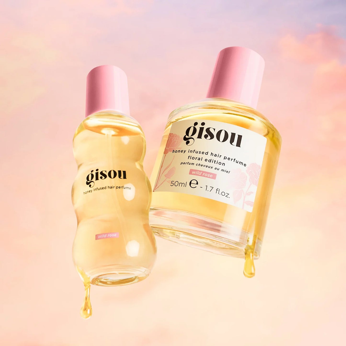 Gisou - Honey Infused Hair Perfume Wild Rose