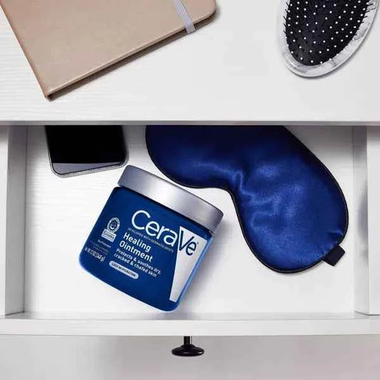 CeraVe Healing Ointment Skin Protectant, Soothes Dry, Cracked and Chafed Skin, Non-Greasy Unscented