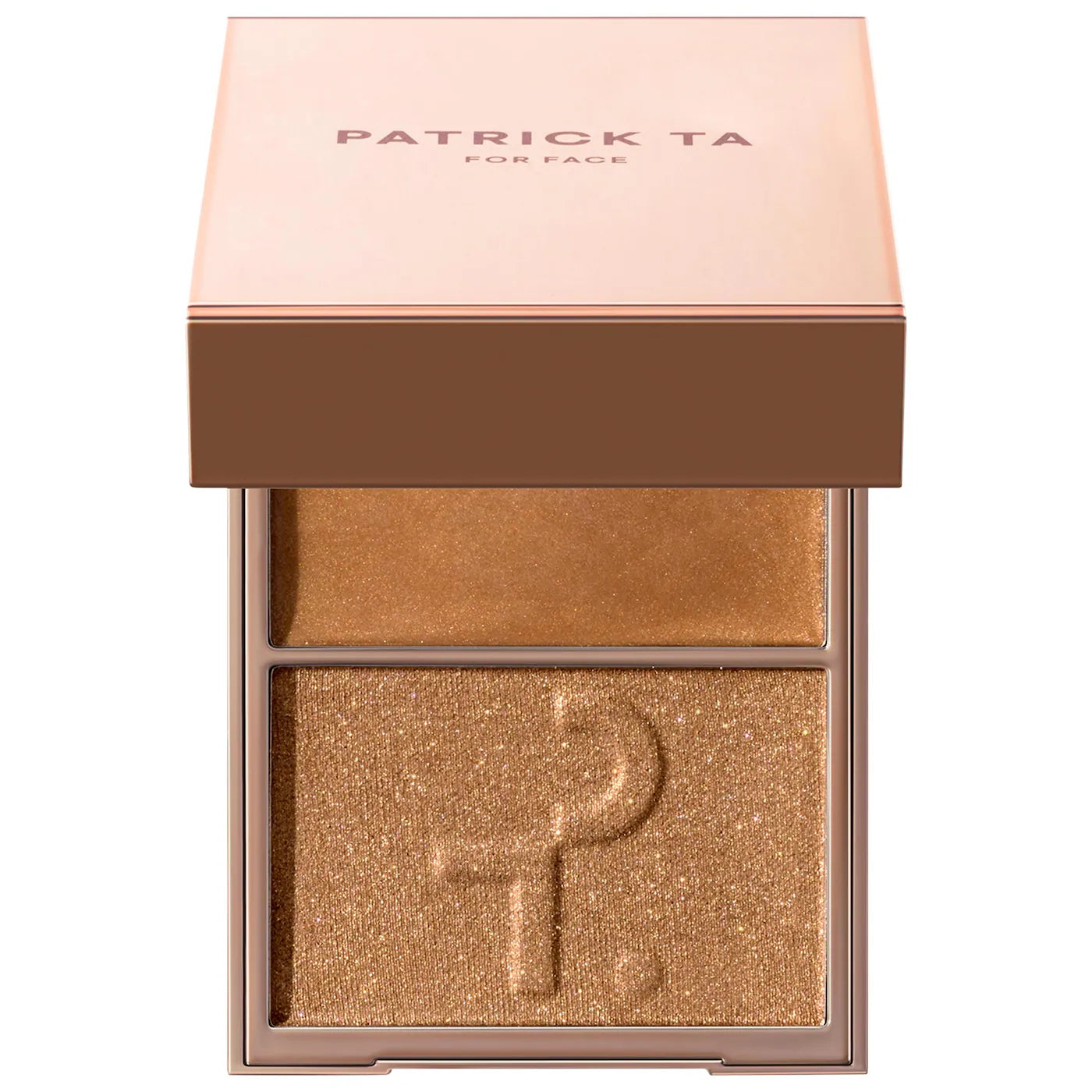 Luxury highlighter for deep skin tones - Patrick TA Major Glow in She's Divine