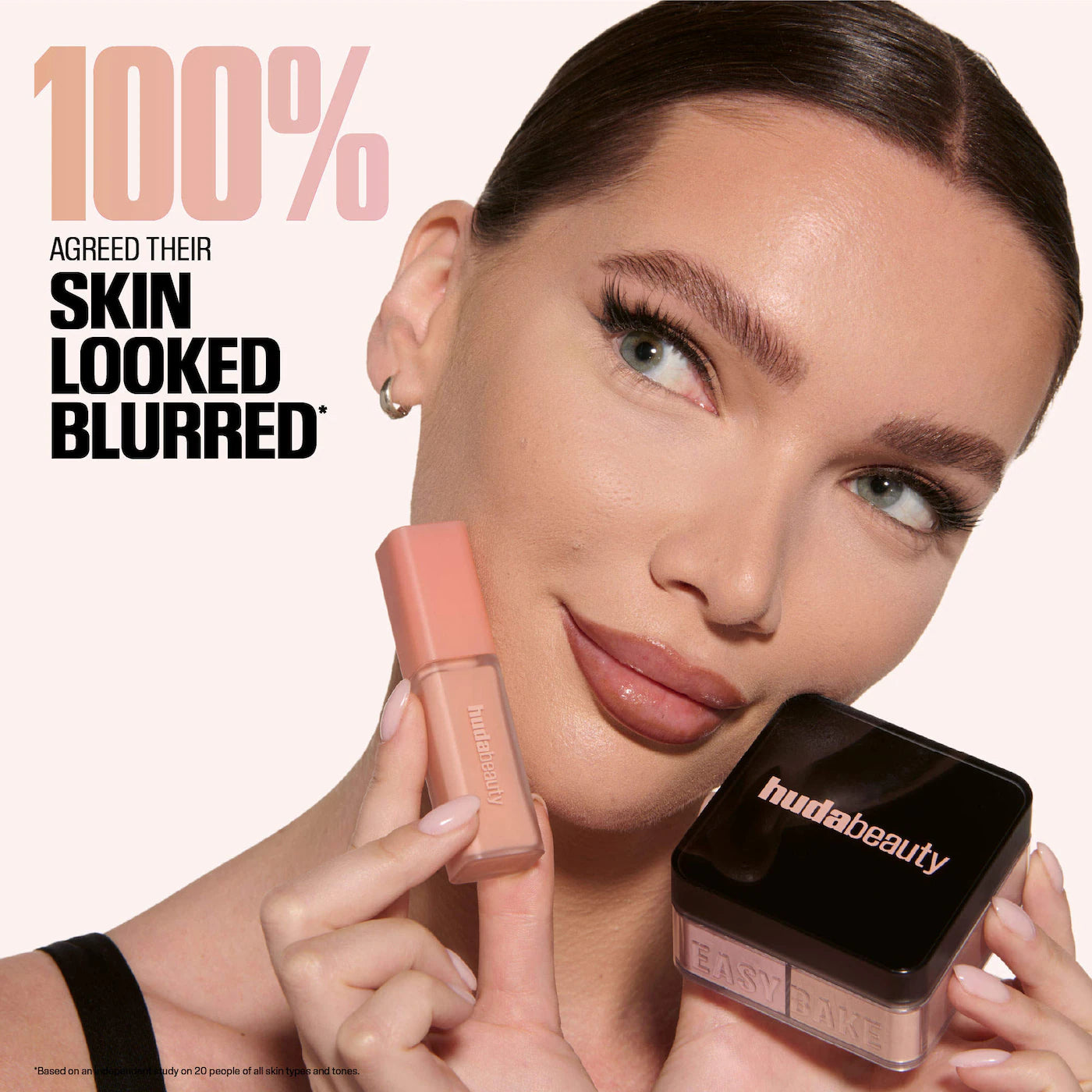 Huda Beauty - Easy Bake Loose Powder Brightening + Correcting Duo